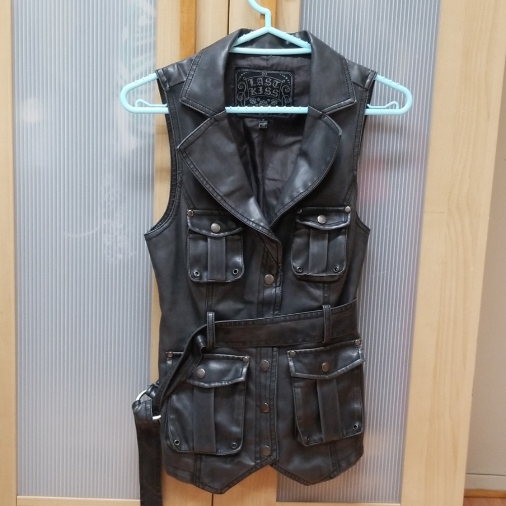 Leather Vest
